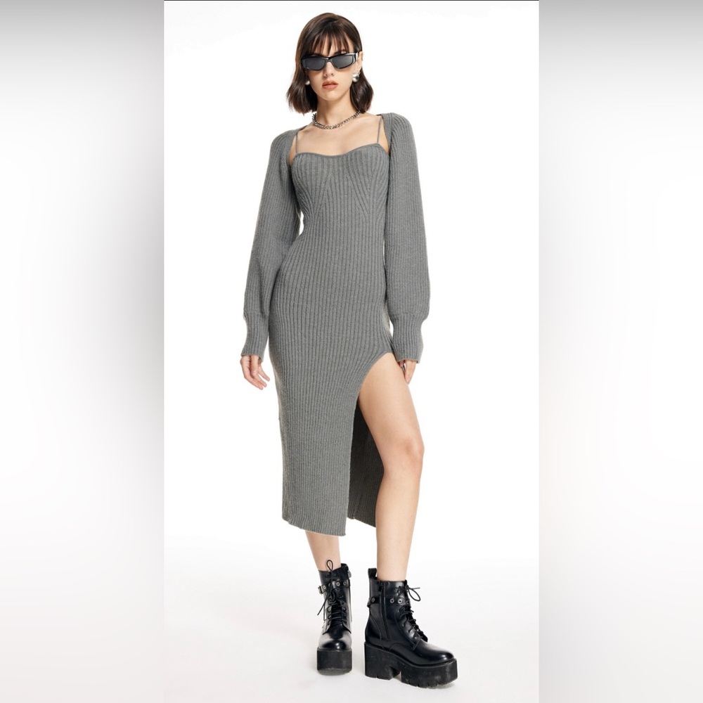 NWT Cider Ribbed Sweater and Shrug Set Size Medium